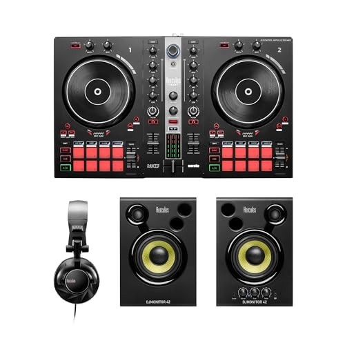 Hercules essential kit - dj, with